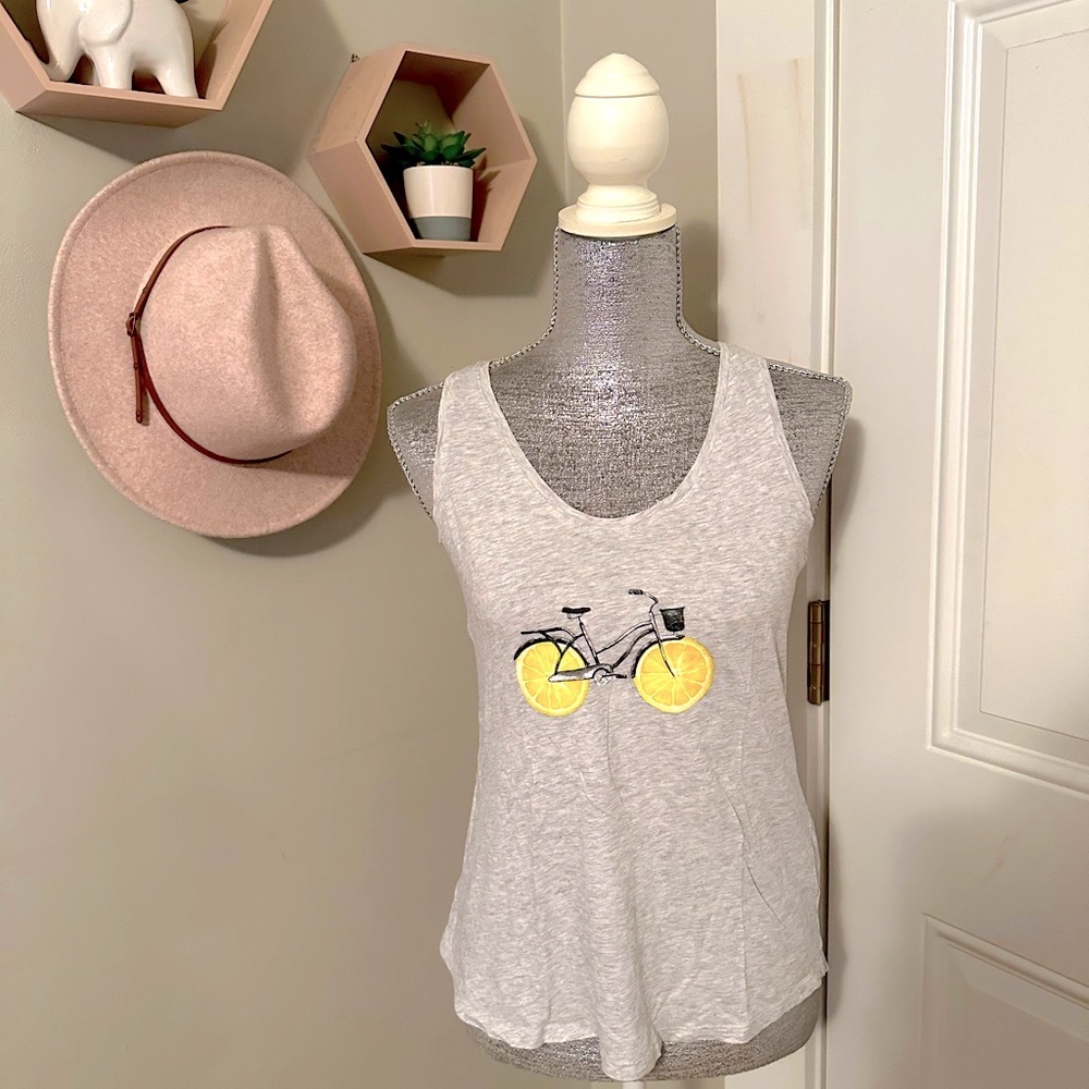 Old Navy Women’s Lemon Bicycle Graphic Tank